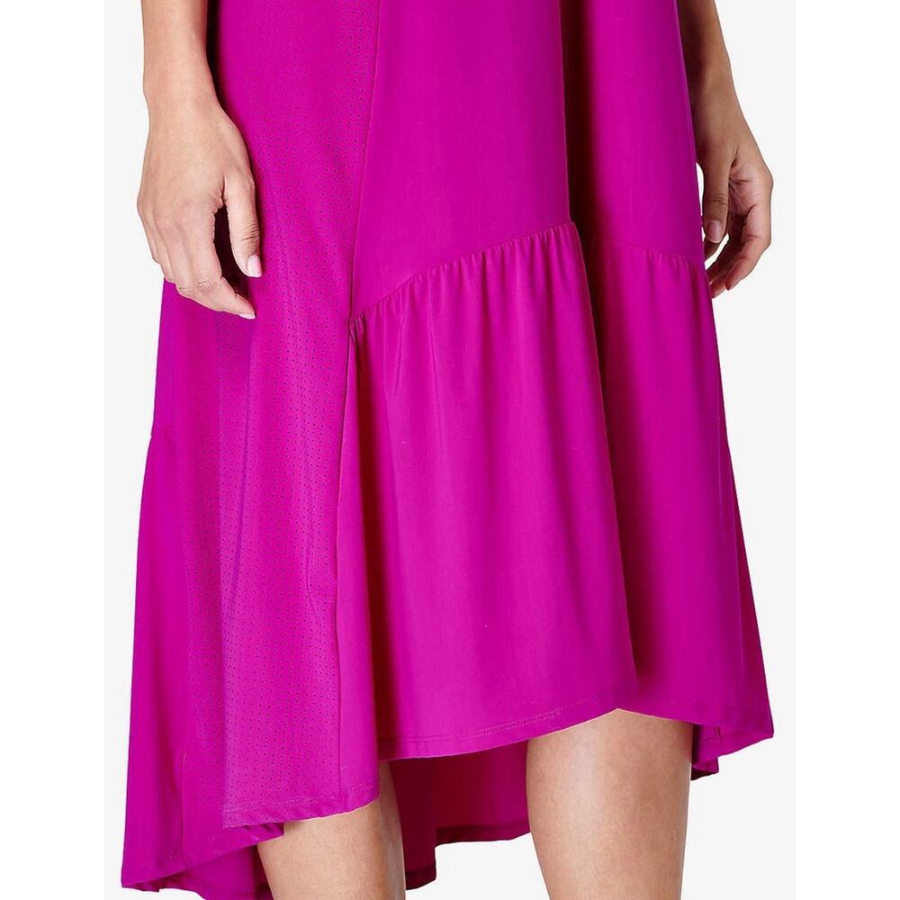 Sweaty Betty Explorer Ace Midi Dress Racerback Purple Pink Athletic Medium - Picture 13 of 15